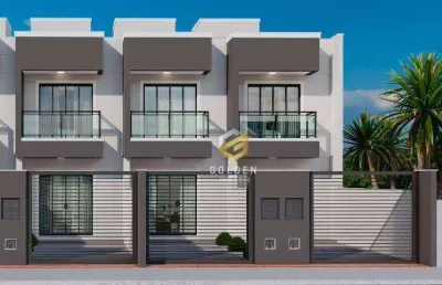 Sobrado com 2 dormitórios à venda, 72 m² por r$ 380.000,00 - loteamento br felice - tijucas/sc