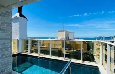 Cobertura com 2 dormitórios à venda, 157 m² por r$ 2.083.299,00 - mariscal - bombinhas/sc