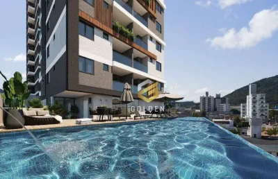 Apartamento com 2 dormitórios à venda, 64 m² por r$ 749.734,26 - tabuleiro - camboriú/sc