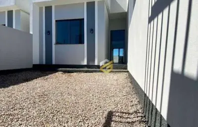 Casa com 2 dormitórios à venda, 55 m² por r$ 260.000,00 - nova descoberta - tijucas/sc