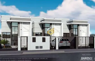 Casa com 2 dormitórios à venda, 55 m² por r$ 390.000,00 - joaia loteamento flora e flora - tijucas/sc
