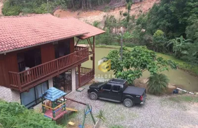 Sítio à venda, 300000 m² por r$ 1.550.000,00 - zona rural - nova trento/sc
