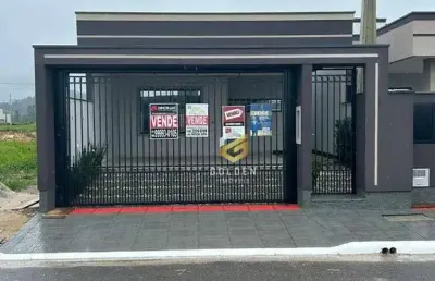 Casa com 3 dormitórios à venda, 107 m² por r$ 780.000,00 - areias - tijucas/sc