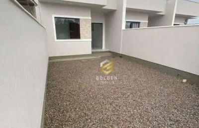 Casa com 2 dormitórios à venda, 55 m² por r$ 135.000,00 - bairro joaia - tijucas/sc