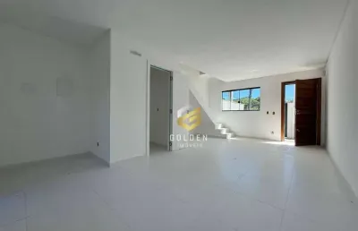 Mudança imediata! sobrado pronto em itapema por r$495 mil!