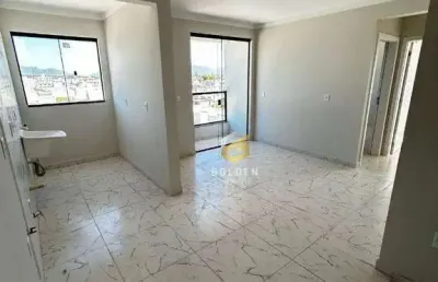 Apartamento com 2 dormitórios para alugar, 53 m² por r$ 2.350,00/ano - bairro joaia - tijucas/sc