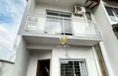 Sobrado com 2 dormitórios à venda, 60 m² por r$ 399.000,00 - praça - tijucas/sc