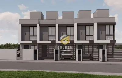 Sobrado com 2 dormitórios à venda, 67 m² por r$ 340.000,00 - bairro joaia - tijucas/sc