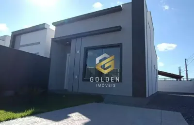 Casa com 2 dormitórios com suíte à venda por r$ 439.900 - dom geraldo - tijucas/sc