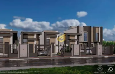 Sobrado com 2 dormitórios à venda, 72 m² por r$ 414.900,00 - dom geraldo - tijucas/sc