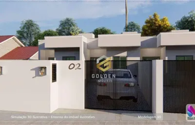Casa com 2 dormitórios à venda, 60 m² por r$ 300.000,00 - nova descoberta - tijucas/sc