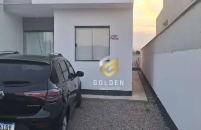 Casa com 2 dormitórios à venda, 60 m² por r$ 390.000,00 - nova descoberta - tijucas/sc