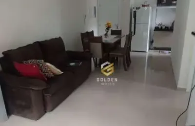 Apartamento mobiliado com 2 dormitórios à venda, 75 m² - josé amândio - bombinhas/sc