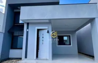 Casa com 2 dormitórios à venda, 79 m² por r$ 590.000,00 - bosque da mata - tijucas/sc
