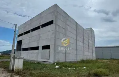 Galpão, 807 m² - venda por r$ 4.800.000,00 ou aluguel por r$ 20.000,00/mês - santa luzia - tijucas/sc