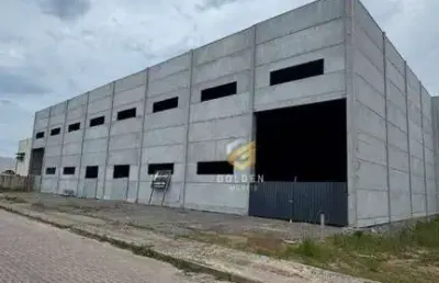 Galpão à venda, 1583 m² por r$ 9.400.000,00 - santa luzia - tijucas/sc