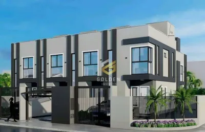 Sobrado com 2 dormitórios à venda, 68 m² por r$ 399.000,00 - loteamento flora e flora - tijucas/sc