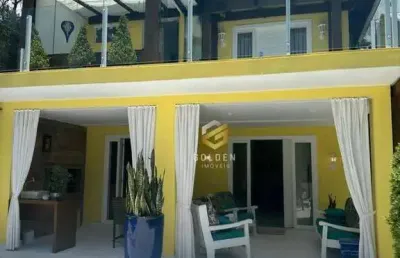 Casa com 3 dormitórios à venda, 350 m² por r$ 3.500.000,00 - praia das taquaras - balneário camboriú/sc