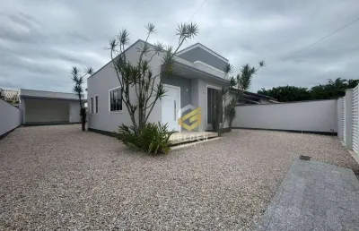 Casa com 3 dormitórios sendo um suíte à venda, 135 m² por r$ 990.000 - mata atlântica - tijucas/sc