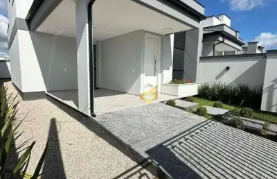 Casa com 3 dormitórios à venda, 93 m² por r$ 698.000 - bosque da mata - tijucas/sc