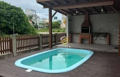 Temporada bombinhas - casa com piscina, 3 dormitórios - praia de mariscal - bombinhas/sc