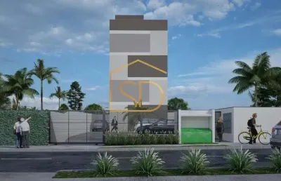 Apartamento garden novo com 1 quarto com sacada , 72,87m², à venda em curitiba, cajuru