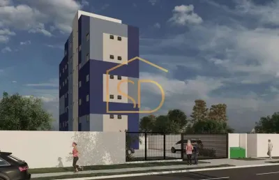 Apartamento novo com 1 quarto, 40,72m², à venda em curitiba, cajuru