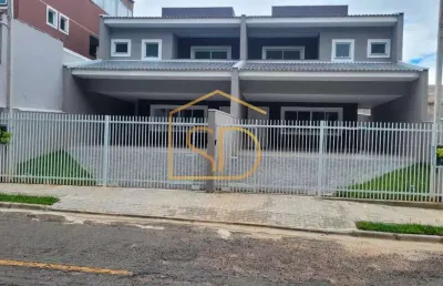 Excelente sobrado novo com 3 suítes, 300m² de terreno, à venda em são josé dos pinhais, aristocrata