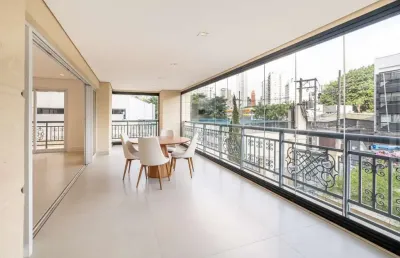 Apartamento com 4 quartos para alugar na rua das fiandeiras, 88, vila olímpia, são paulo por r$ 60.000