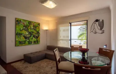 Apartamento com 2 quartos à venda na rua abdo ambuba, 280, vila andrade, são paulo por r$ 370.000