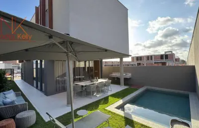 Casa com 4 dormitórios à venda, 314 m² por r$ 2.359.164,81 - praia do jacare - cabedelo/pb