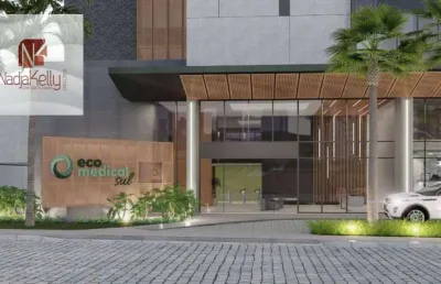Oportunidade! sala comercial de 30m² no maior empresarial de saúde da zona sul! a venda no bancários - joão pessoa -pb.
