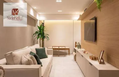 Apartamento com 3 dormitórios à venda, 84 m² por r$ 754.073,25 - camboinha - cabedelo/pb