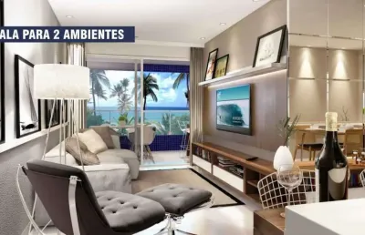 Apartamento com 3 dormitórios à venda, 105 m² por r$ 1.000.000,00 - camboinha - cabedelo/pb