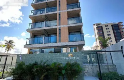Apartamento com 1 dormitório à venda, 21 m² por r$ 314.900,00 - intermares - cabedelo/pb