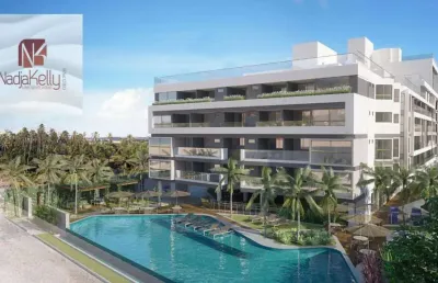 Apartamento com 3 dormitórios à venda, 91 m² por r$ 2.210.614,82 - camboinha - cabedelo/pb
