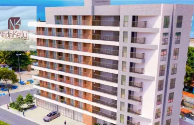 Flat com 1 dormitório à venda, 22 m² por r$ 309.000,00 - vila sao joao - cabedelo/pb