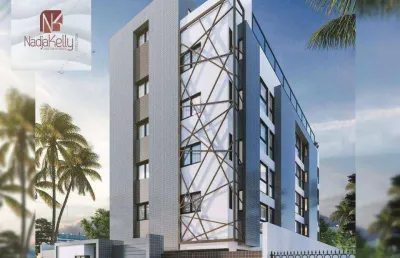 Loft com 1 dormitório à venda, 24 m² por r$ 239.000,00 - intermares - cabedelo/pb