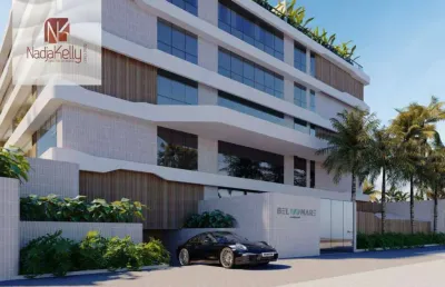 Apartamento térreo com 2 dormitórios à venda, 97 m² por r$ 1.275.764 - bessa - joão pessoa/pb
