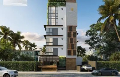 Flat com 1 dormitório à venda, 21 m² por r$ 567.190 - cabo branco - joão pessoa/pb