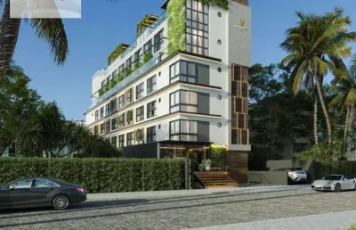 Flat com 1 dormitório à venda, 23 m² por r$ 356.500 - cabo branco - joão pessoa/pb
