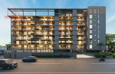 Apartamento com 3 dormitórios à venda, 119 m² por r$ 1.071.214,76 - intermares - cabedelo/pb