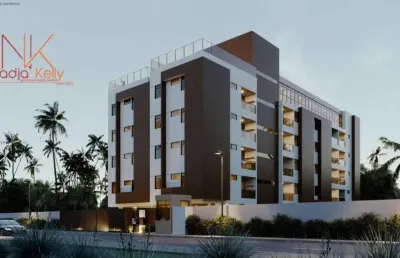 Apartamento com 2 dormitórios à venda, 59 m² por r$ 441.978,00 - praia formosa - cabedelo/pb