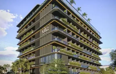 Studio de 21,40m2 a 300 mts. da praia a venda por r$ 319.086 - manaíra - joão pessoa/pb