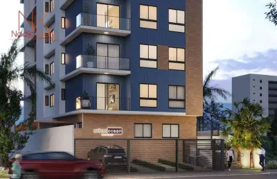 Apartamentos de 34m² com 1 quarto a 50m. da praia a venda por r$ 372.767 - intermares - cabedelo/pb