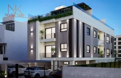 Cobertura com 2 dormitórios à venda, 55 m² por r$ 450.000,00 - bessa - joão pessoa/pb