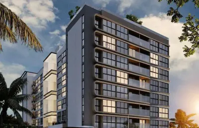 Flat com 1 dormitório à venda, 24 m² por r$ 251.091 - intermares - cabedelo/pb