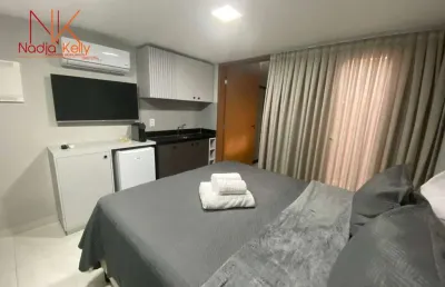 Flat com 1 dormitório à venda, 18 m² por r$ 345.000,00 - bessa - joão pessoa/pb