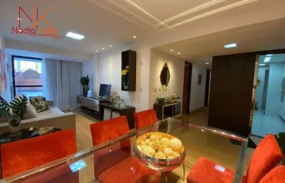Apartamento com 3 dormitórios à venda, 100 m² por r$ 950.000,00 - manaíra - joão pessoa/pb