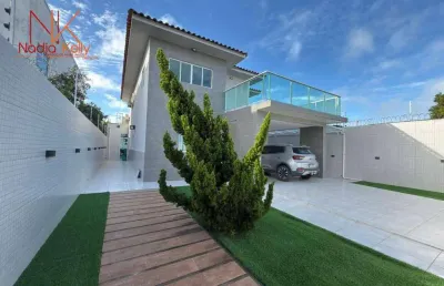 Casa com 4 dormitórios à venda, 200 m² por r$ 1.750.000,00 - portal do sol - joão pessoa/pb